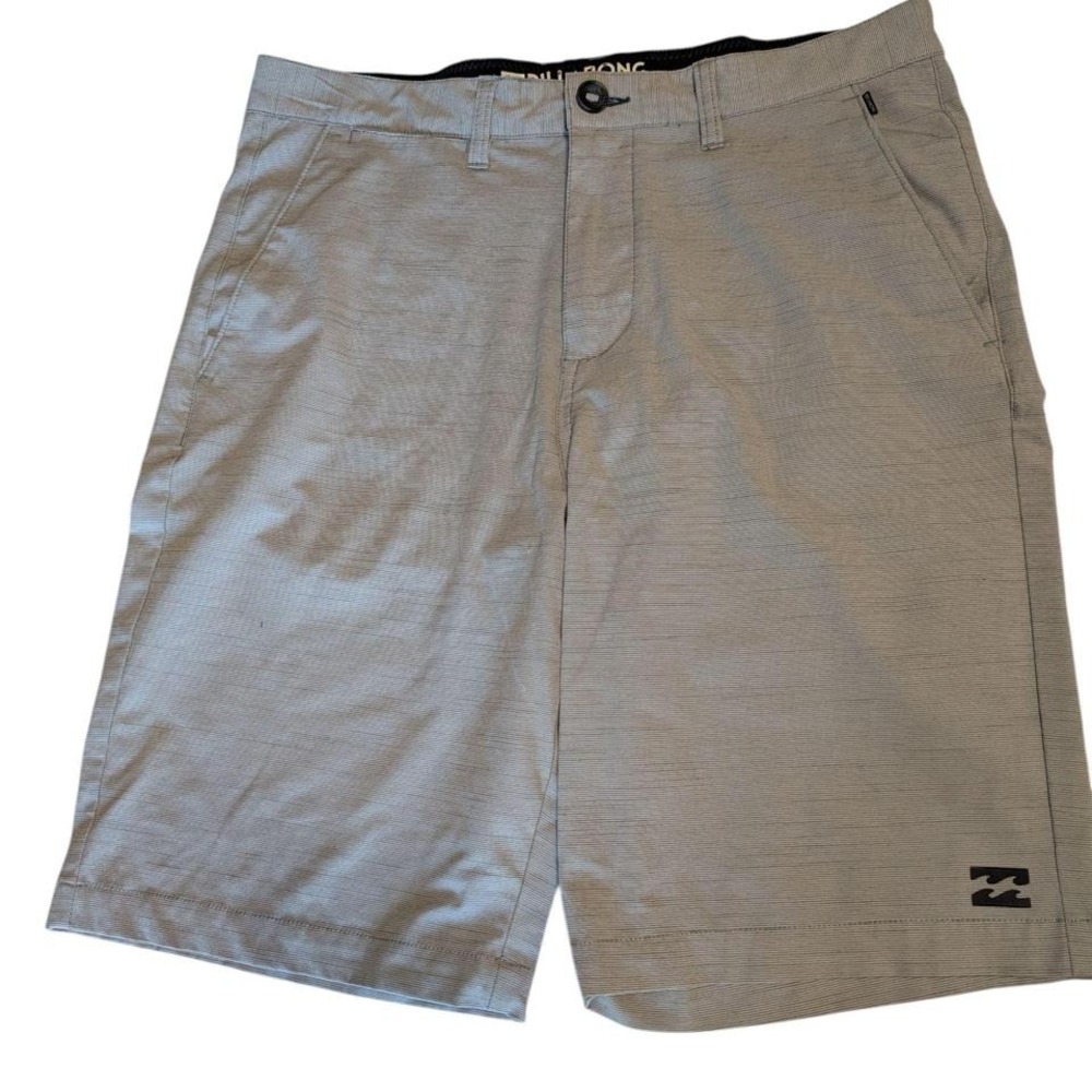 Billabong Gray Hybrid Shorts Versatile Lightweight Design Mens Size 32